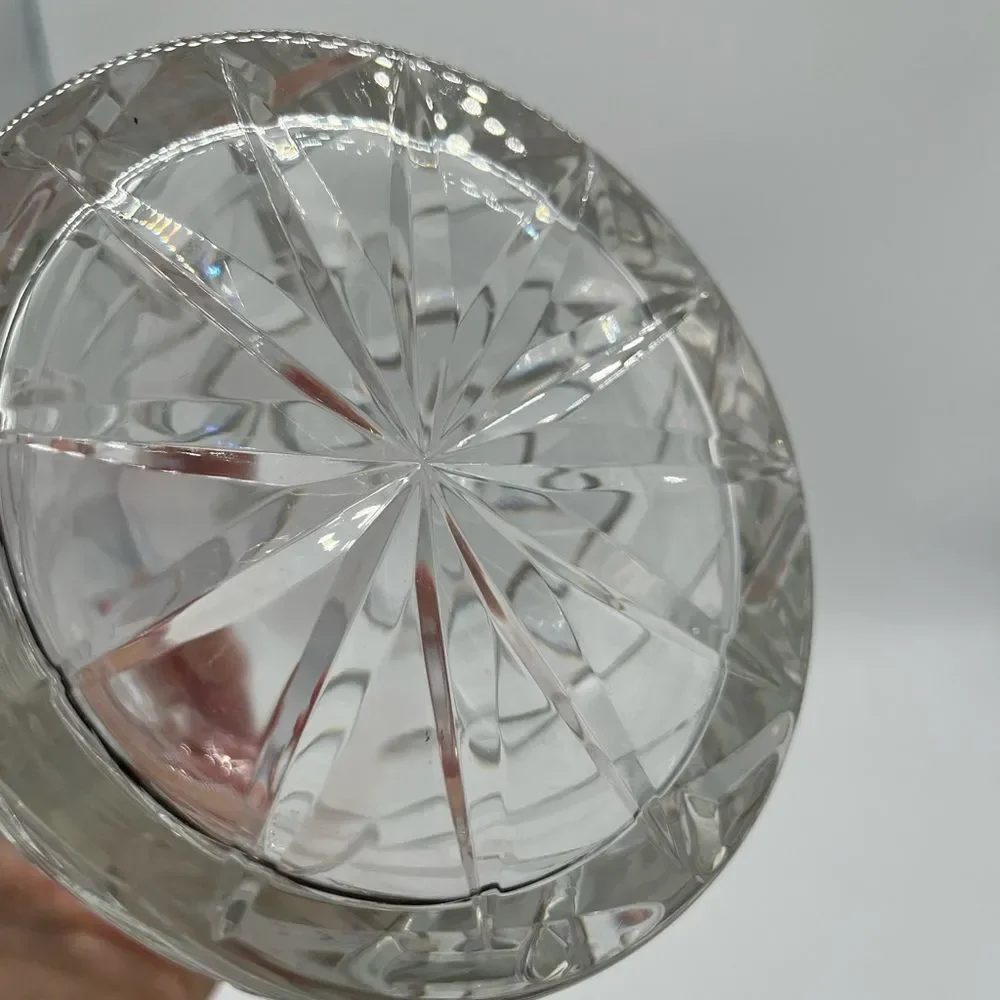 WATERFORD Style Decanter CRYSTAL, Hand Blown, Gatsby Glamour